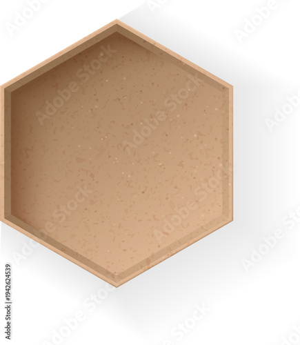 Hexagonal Empty Box