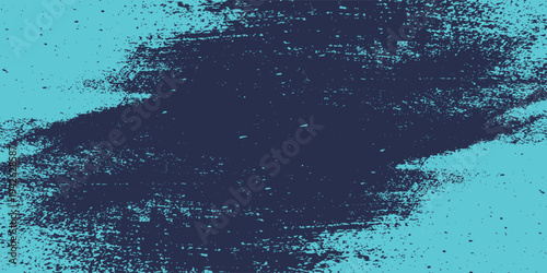 Abstract blue banner design vector, dynamic sporty horizontal background template for media promotion or web banner