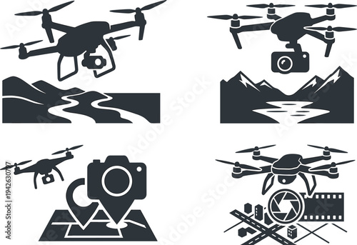 Advanced Drone Technology for Aerial Photography Videography and Mapping in Various Terrains