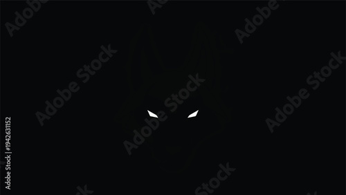 Mysterious Glowing Eyes in Complete Darkness.
