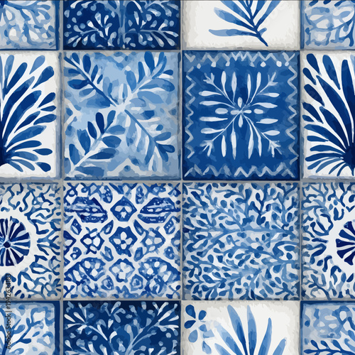 isolated clipart image of watercolor geometric Matisse Beach House Watercolor Patterns a stunning Collection of handpainted watercolor designs th