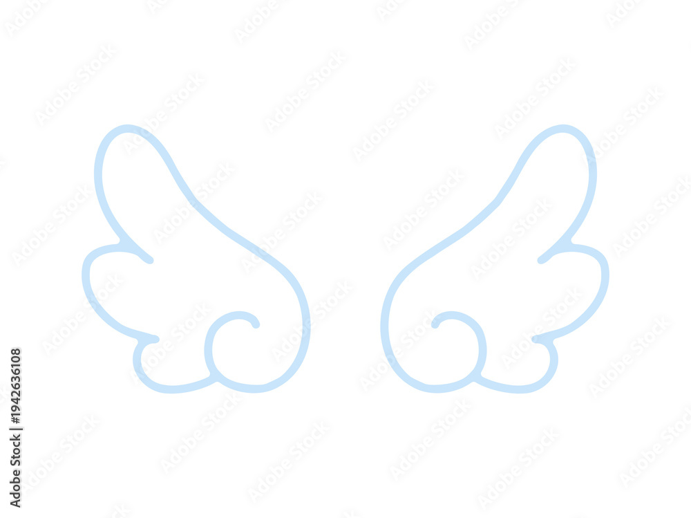 Obraz premium 天使の羽