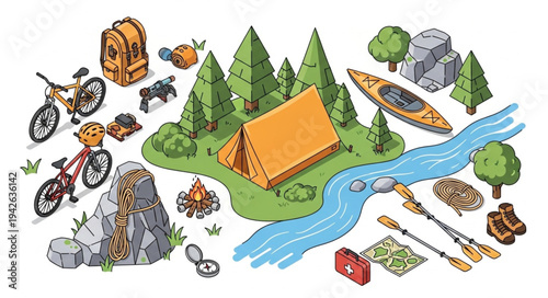 Camping Essentials and Outdoor Activities.