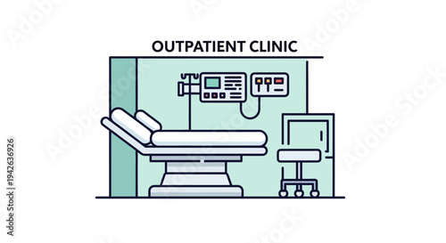 Outpatient Clinic Interior.