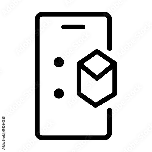 Application module icon representing API components, software modules, or system architecture blocks.