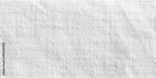 Crumpled paper halftone texture. Dotted rough wrinkled background. Old creased paper sheet overlay. Comic pop art grain wallpaper. Aged damaged gritty page in cartoon style. Vector background