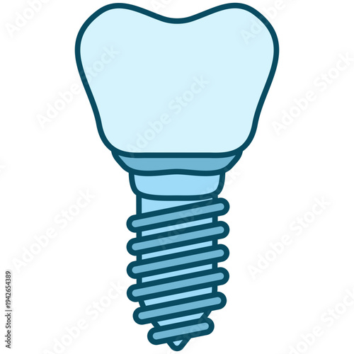 Dental Implant Illustration