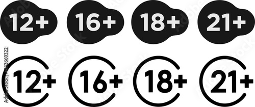 Age Rating Restriction Labels Collection Set