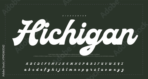 Script Brush Font Type Font lettering handwritten 