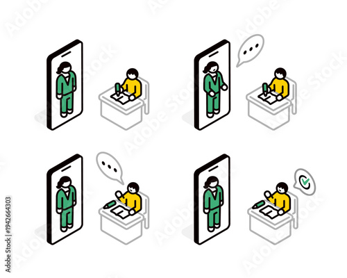 Children learning with AI-powered apps