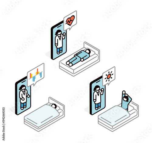 A person using an AI-powered sleep management app