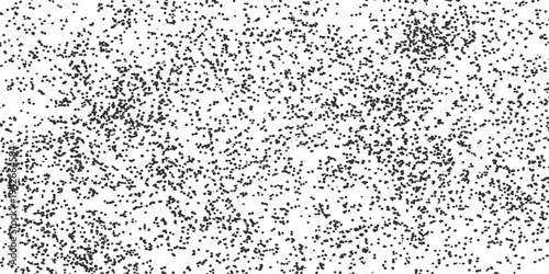 Abstract a digital artistic abstract illustration that features a black brush stroke pattern scattered across a plain backdrop, evoking a sense of raw texture and minimalist design. 