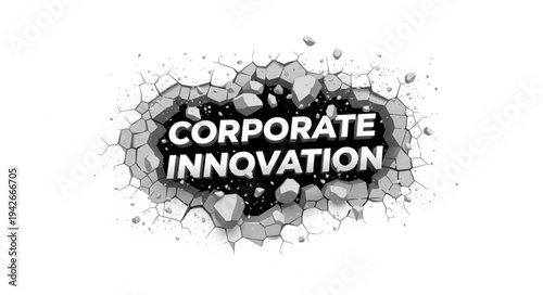 Corporate Innovation Business Concept Image.