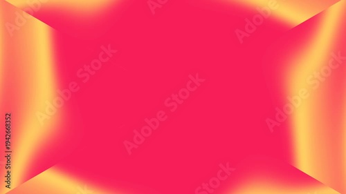 Dynamic Abstract Red Yellow Gradient Background with Geometric Shapes
