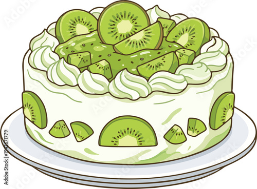 Kiwi Cake
