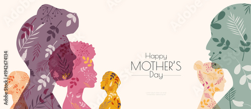 Happy Mother's Day banner.