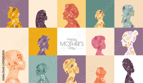 Happy Mother's Day banner.