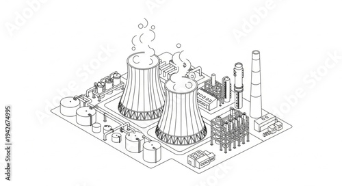 Detailed Architectural Model of Cityscape.