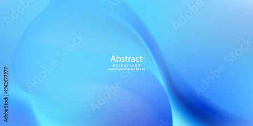 Blue elegant abstraction composition. Vector beautiful illustration.