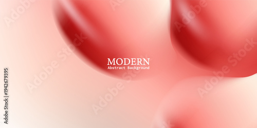 Beautiful Red Gradient Background with Grain Texture and Light Effect. Modern creative trendy design in vector EPS 10