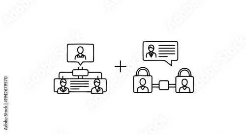 Organizational Structure and Secure Communication Network.