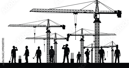 Medieval castle silhouettes, black fortress icons, fantasy architecture, turrets and battlements,