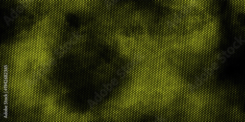 Camouflage seamless pattern. Digital military texture. Print on fabric on clothes. Endless pattern of hexagonal elements. Vector graphics