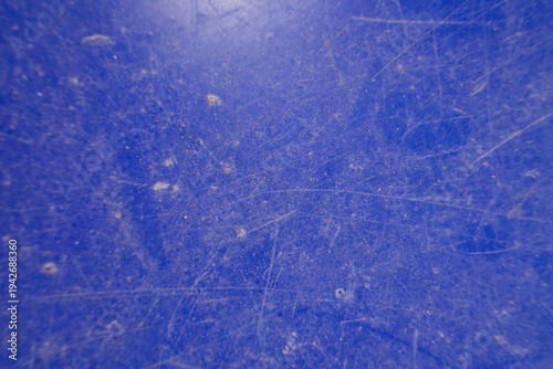 Scratched Blue Surface Texture with Dust and Wear