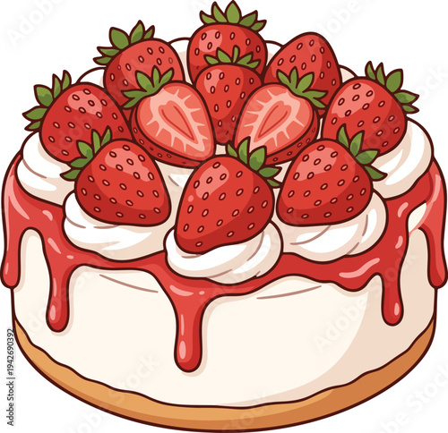 Strawberry Cake