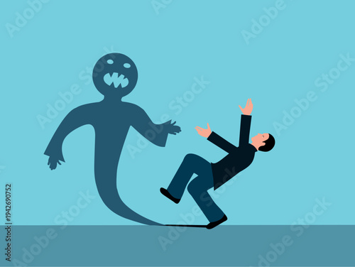 A hunter killing a man