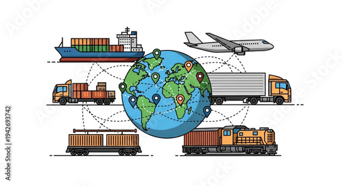 Global Logistics and Transportation Network.