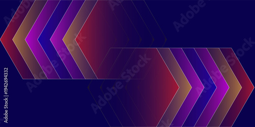 Coloured neon lights dark background vector design in eps 10