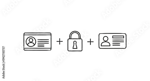 Secure Identity Verification and Access Control Concept.