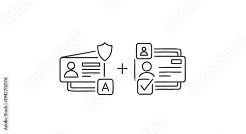 Secure Identity Verification Process with Document Authentication.