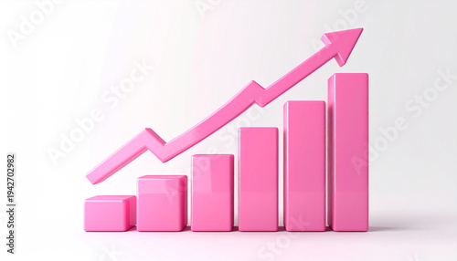 Free Download 3d illustration of a growth chart 37 - GFXLoad