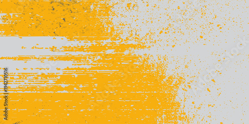 Abstract grunge texture with strong contrast, black and yellow color palette, ultra detailed texture.