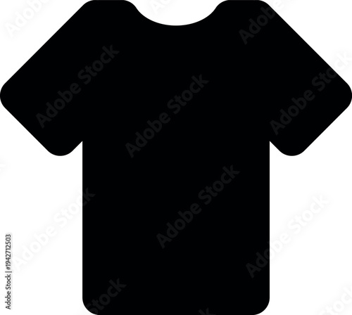 A vector illustration of a creative t-shirt design on a casual black cotton tee template for modern fashion garment apparel