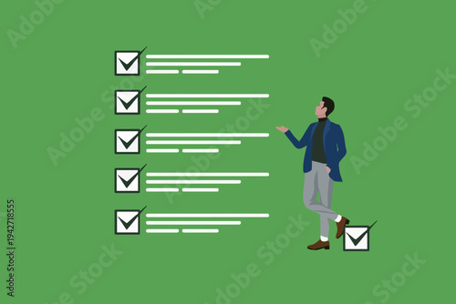 Tasks and a Young Man