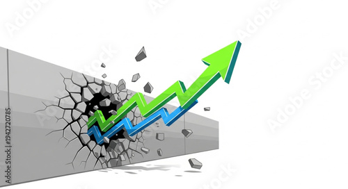 Green Arrow Breaking Through Wall.