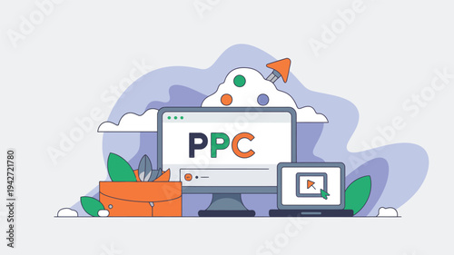 ppc marketing concept