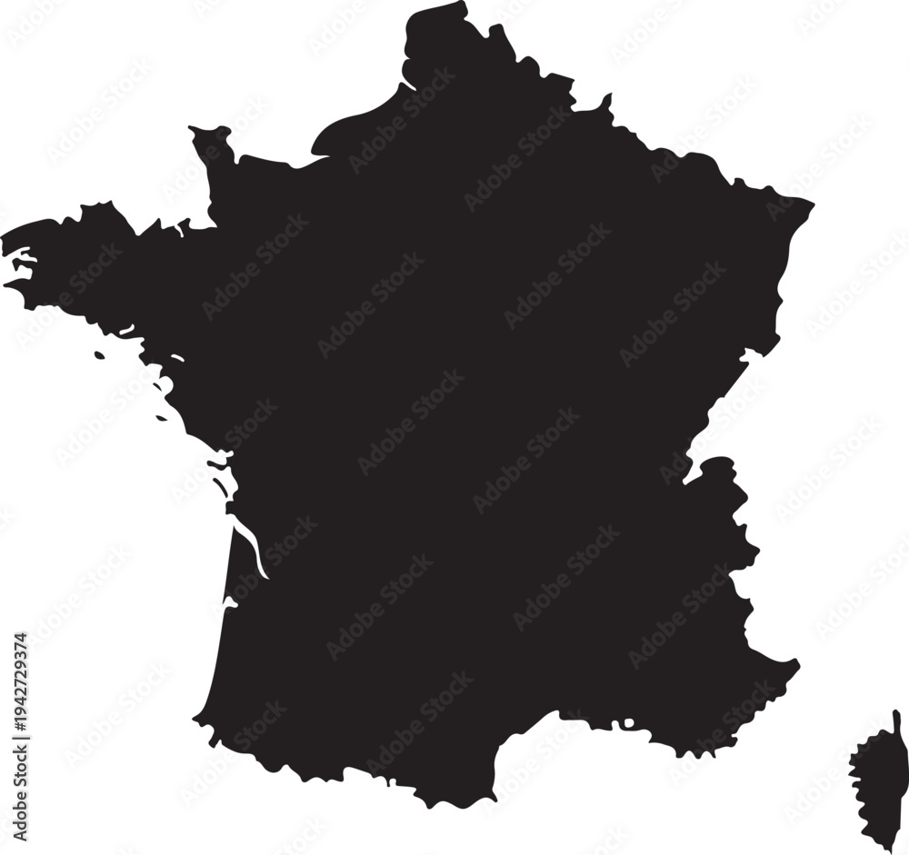 Fototapeta premium France map
