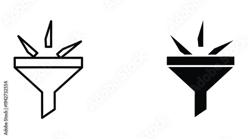 Funnel Filter Data Processing Marketing Strategy