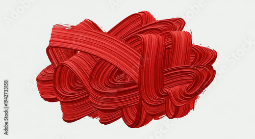 red fabric knot texture