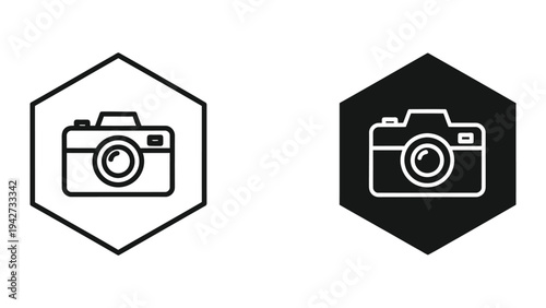 Camera Icon Vector Graphic Design Service