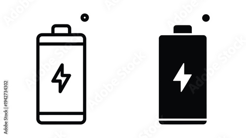 Battery Energy Power Icon Symbol
