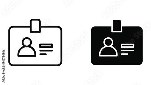 ID Badge Card Access Identification Personnel