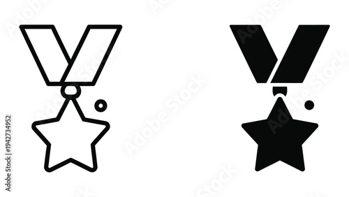 Medal Star Achievement Award Commercial