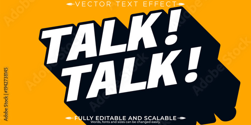 Retro vintage text effect, editable 70s and 80s text style