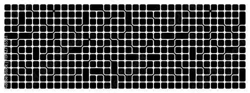 Metaball pattern organic. Circle Shapes Abstract Geometric Dot. Vector