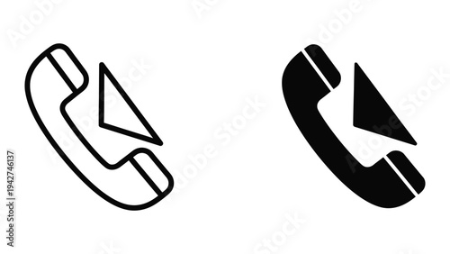 Telephone Message Icon Communication Symbol